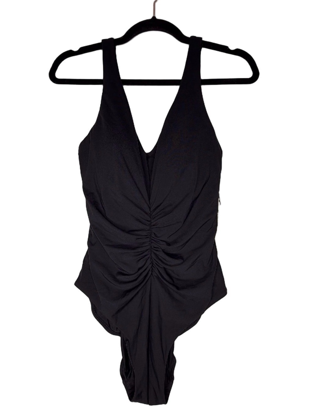 CALIA Ruched One Piece Swimsuit. - Picture 4 of 7